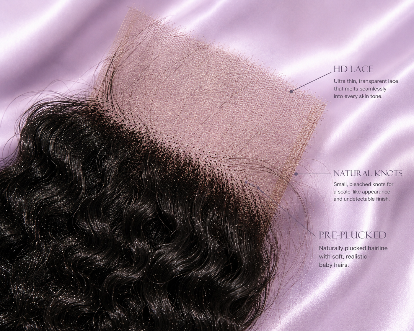 5x5 HD Lace Burmese Curly