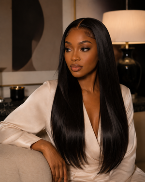 “Noelle” Silky Straight HD Lace Closure Wig