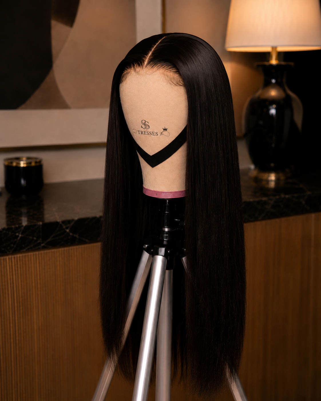“Noelle” Silky Straight HD Lace Closure Wig