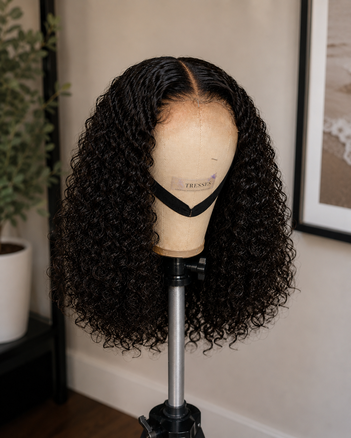 "Amara" Burmese Curly HD Closure Wig