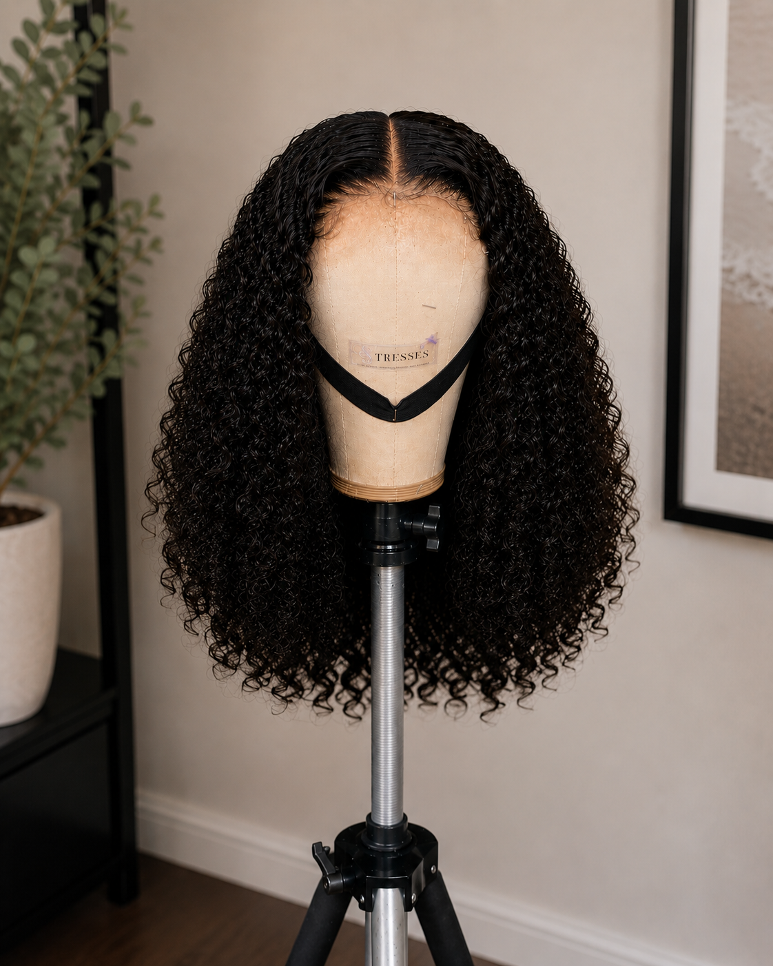 "Amara" Burmese Curly HD Closure Wig